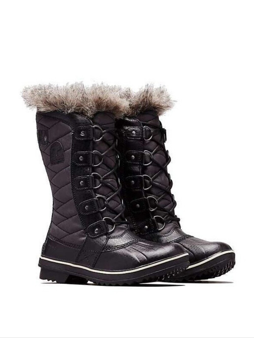 NWT SOREL Women's Tofino II Waterproof Insulated Winter Boot, Black 8